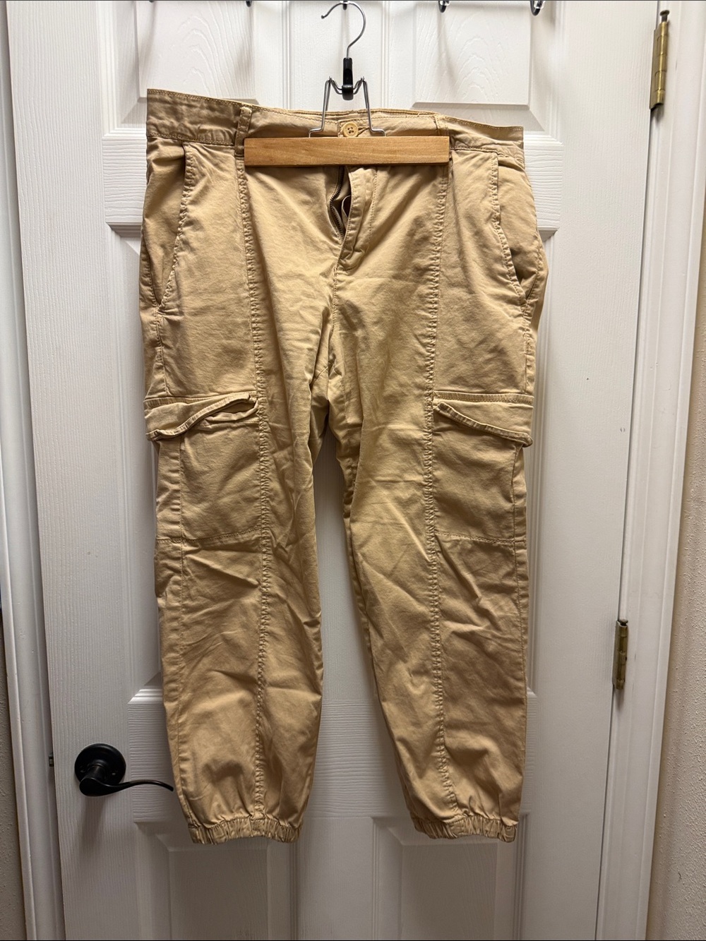 Sanctuary Tan Cargo Jogger Pants